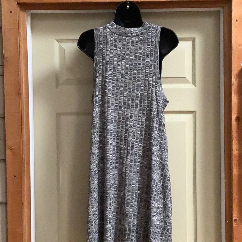 Anthropologie Maeve Emerson gray ribbed knit dress - Picture 8 of 12